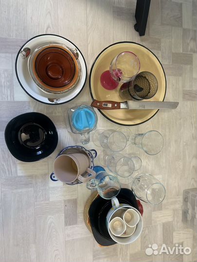 Посуда разная вся разом