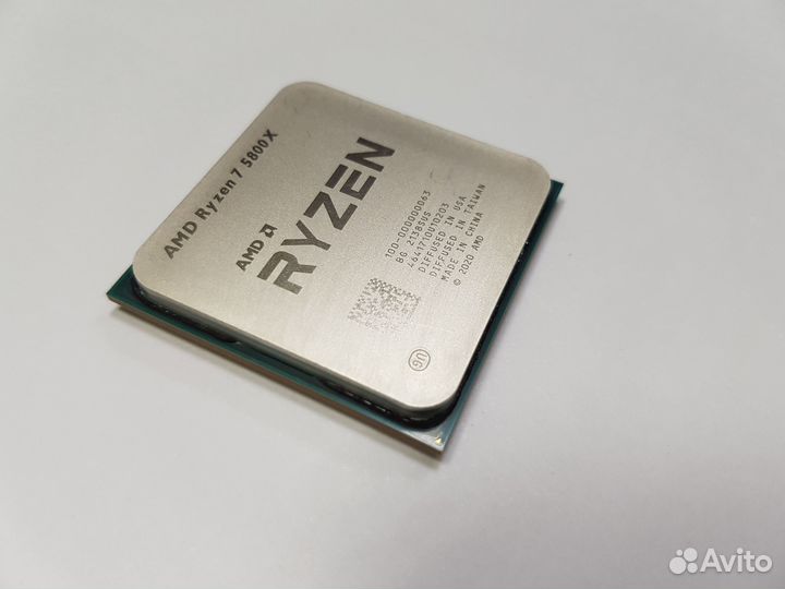 Процессор AMD Ryzen 7 5800X 3.8 GHz Раб в 1 канале