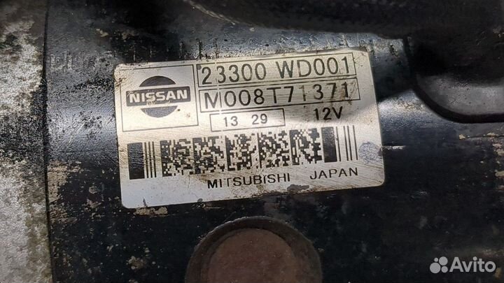 Стартер Nissan Almera Tino, 2001