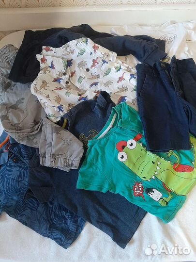 Детские вещи пакетом на мальчика 4-5 лет