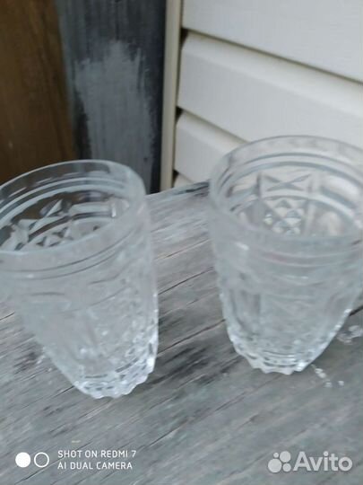 Хрустальные бокалы для вина СССР