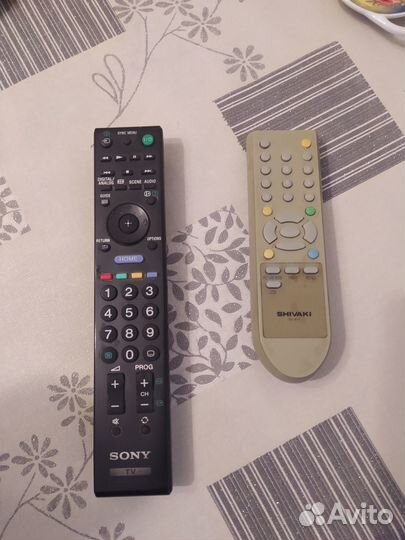Пульт для тв телевизора Sony Shivaki на запчасти