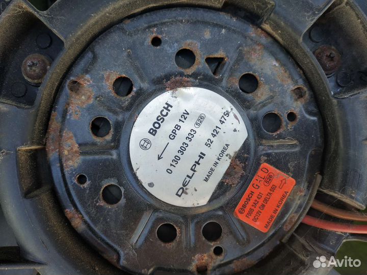 Вентилятор охлаждения радиатора