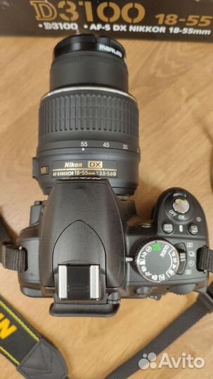 Фотоаппарат Nikon d3100 с объективом 18-55 мм