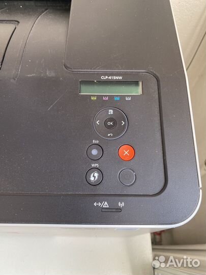 Цветной лазерный принтер Samsung CLP-415NW