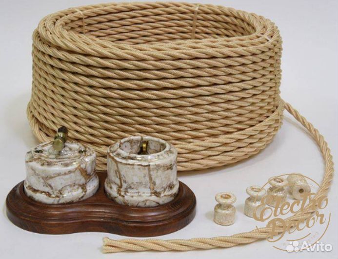 Ретро провод. Ретро проводка