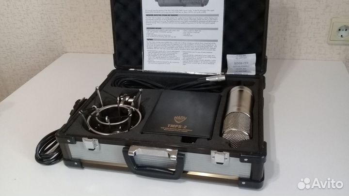 Студийный ламповый микрофон Nady TCM 1050