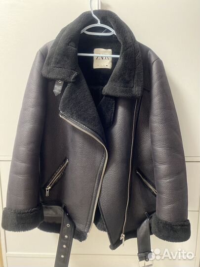 Дублёнка авитор zara оригинал