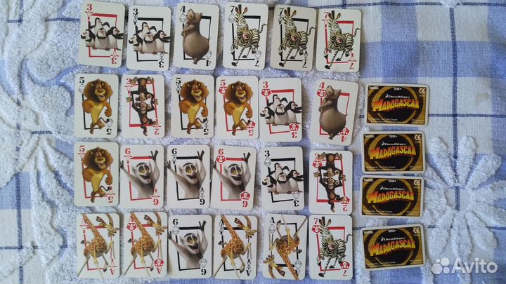 Карты СССР Русские сказки, Мадагаскар