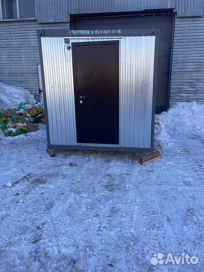 Строительная бытовка размер 5х2.4м утепление 50мм