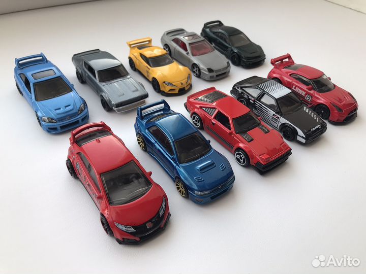 Hot wheels Supra AE86 GT-R STI Integra