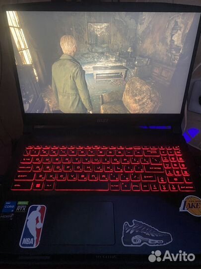 Игровой ноутбук msi katana gf66