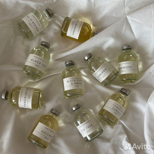 Аромадиффузор в медицинском флаконе Мату