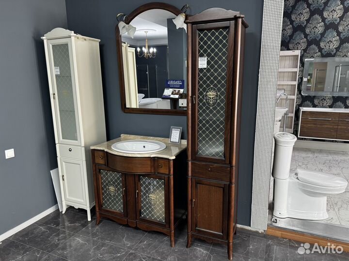 Тумба с раковиной 80см