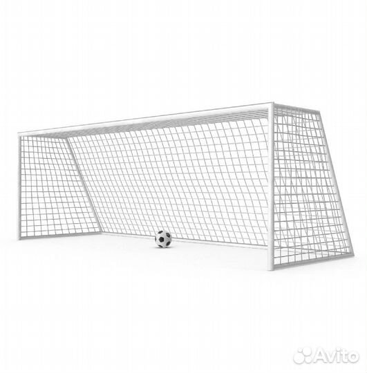 Сетка для футбольных ворот 5*2 м 1 шт нить 3,0 мм