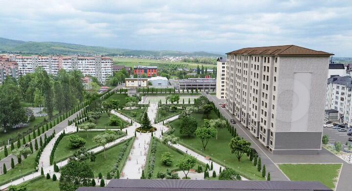 1-к. квартира, 50,4 м², 7/10 эт.