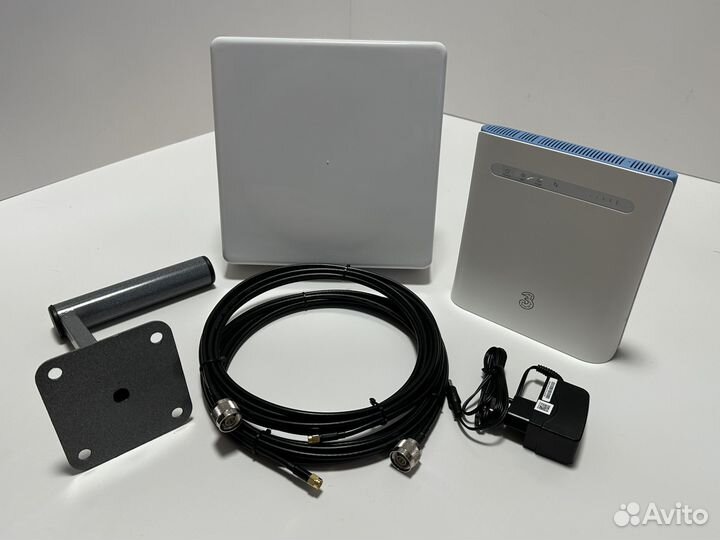 Комплект 4G интернета ZTE 12cat,Kroks,RG58 15дБ