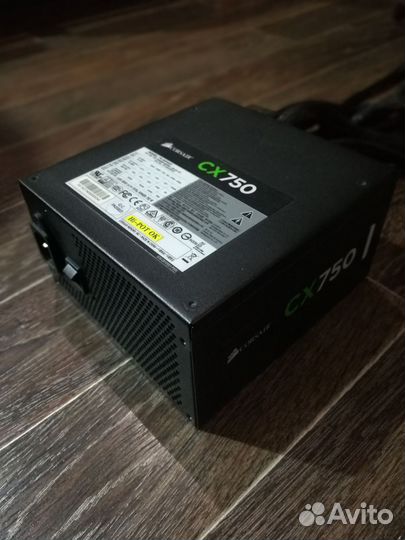 Бп Corsair CX 750W (80+ Bronze)