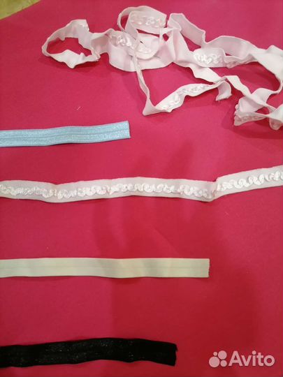 Остатки декоративной резинки