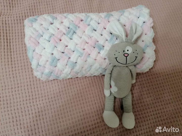 Плед из alize puffy