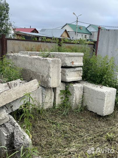 Фундаментные блоки фбс б/у