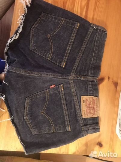 Шорты джинсовые