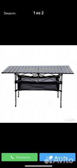 Цена за все. Кухня кемпинговая + стол 120х65х65см