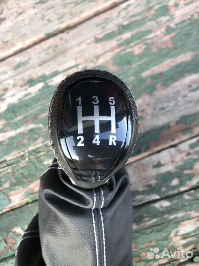 Люкс ручки кпп и ркп шеви нива серая нить(черные)