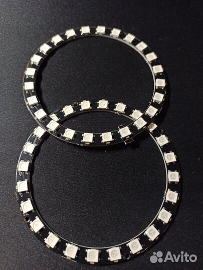 Ангельские глазки RGB, диодные кольца RGB