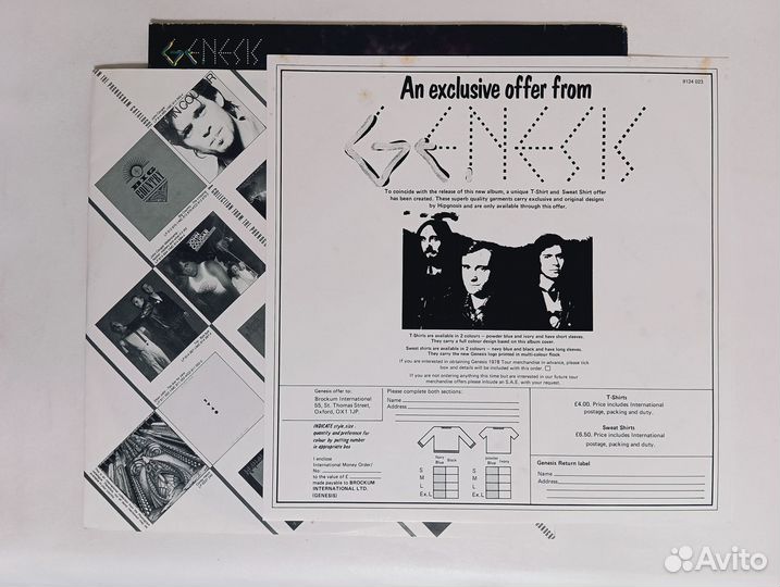 LP Genesis - And Then There Were Three 1978г