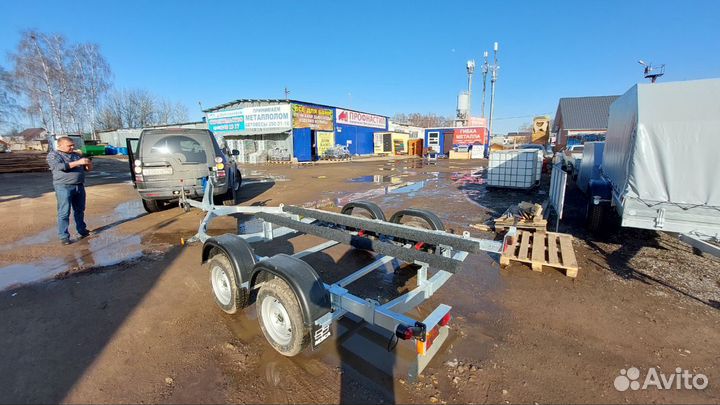 Прицеп для катера мзса 81773G.021.Фаркопы.Запчасти