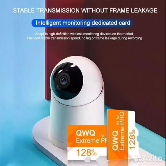 Карта памяти MicroSD 128gb новая