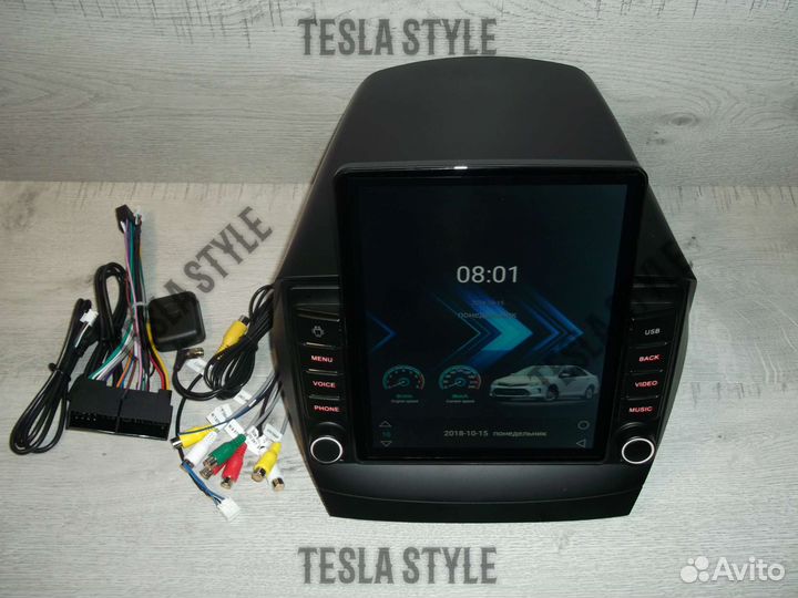 Магнитола Hyundai ix35 Tesla Android GPS