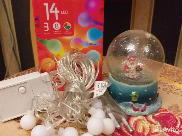 Гирлянда новогодняя лед нов в упак