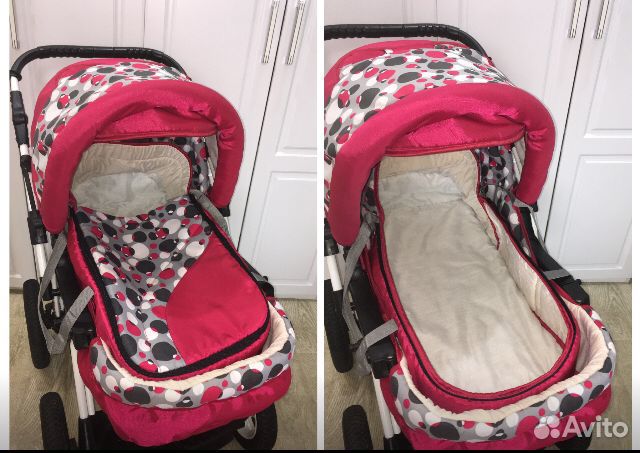 Коляска-трансформер 3 в 1 Teddy + конверт