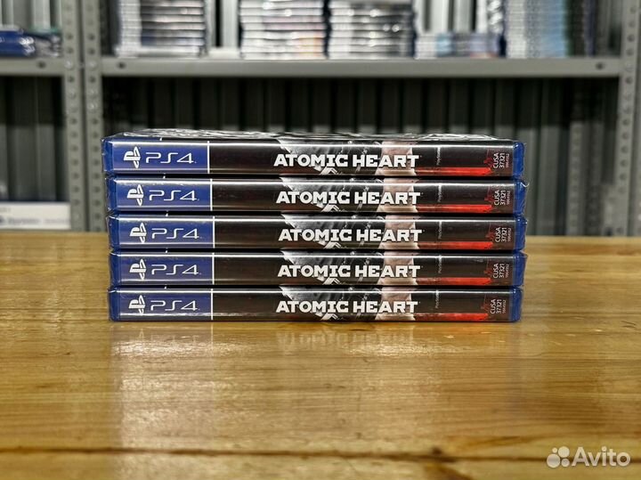 Диск Atomic Heart PS4 (Новый)