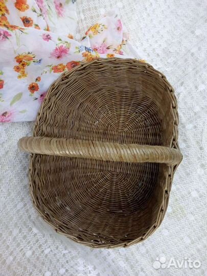 Корзина плетеная для хранения