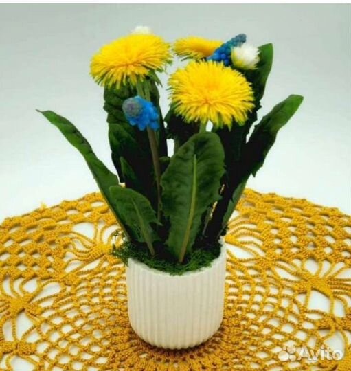 Букет из полимерной глины