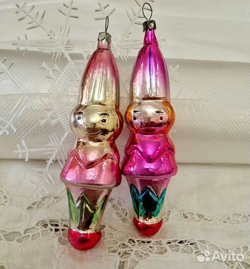 Елочные игрушки СССР