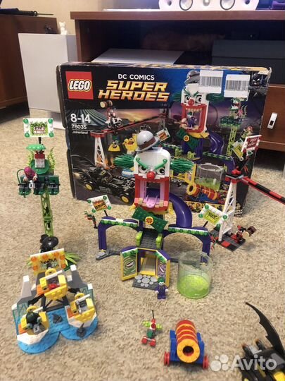 Lego 76035 Super Heroes джокер ленд Оригинал