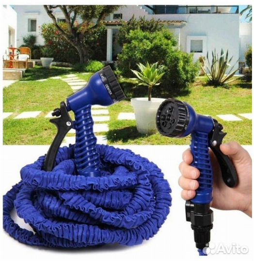 Шланг для полива с распылителем 45м Magic Hose - С