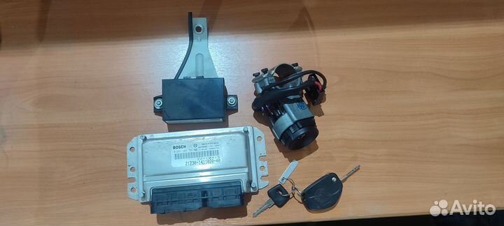 Комплект эбу Шевроле нива 2123-1411020-40