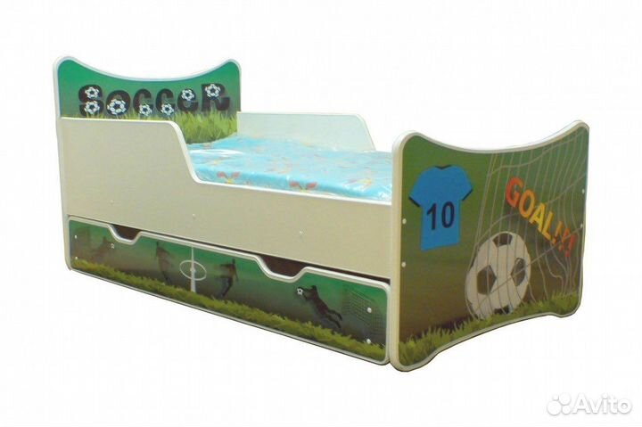 Детская кровать 160 на 80 с матрасом