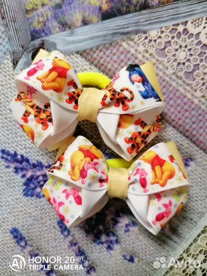 Резиночки для волос ручной работы