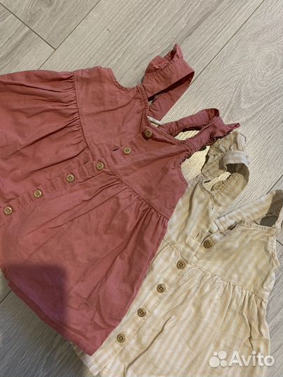 Пакет вещей на девочку 74-80 6-18 мес