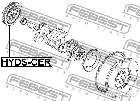 Шкив коленвала