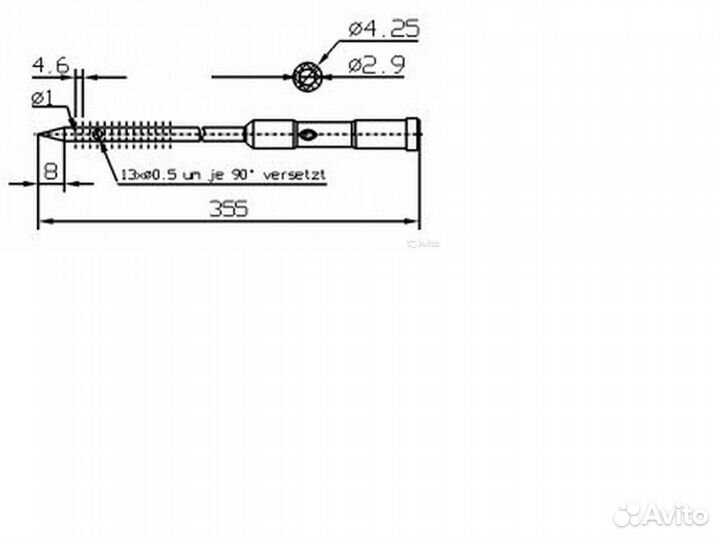 Иглы для инъектора dorit и metalquimia