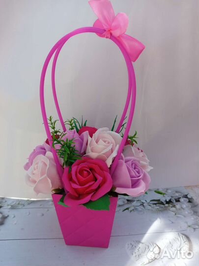 Букет из роз. Мыло ручной работы