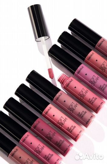 Жидкая матовая помада-мусс Soft Cream