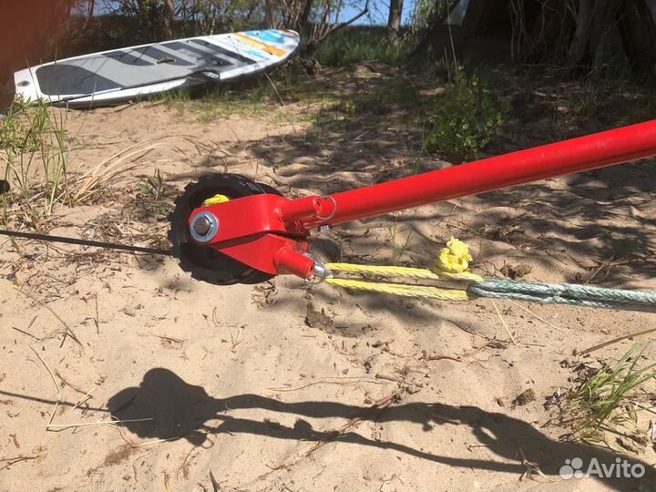 Лебедка ручная рычажная, удлинитель,блок полиспаст